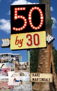 fifty by thirty, fifty by 30, road trip book