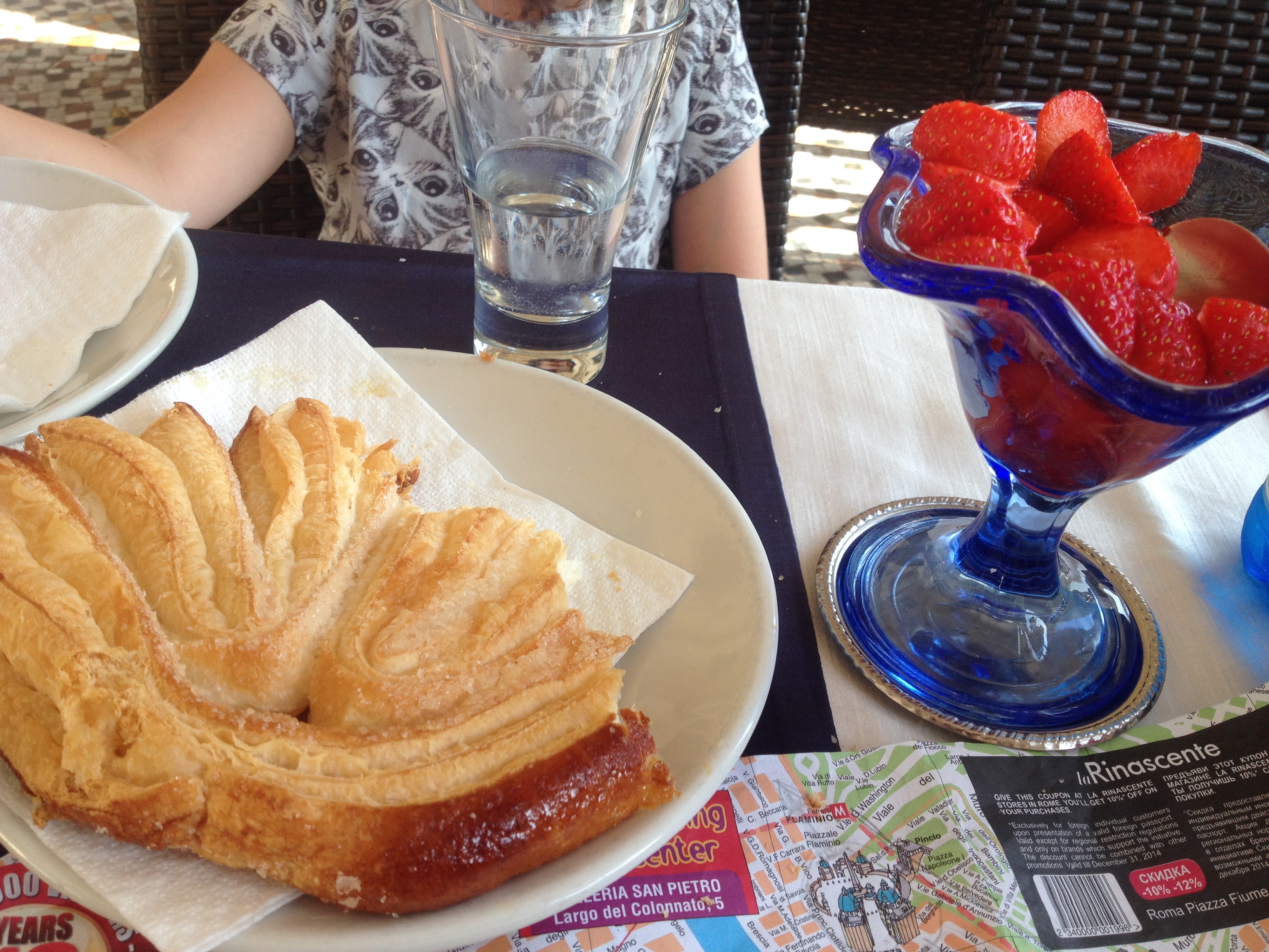 Strawberries And Pastry In Rome – Karilogue