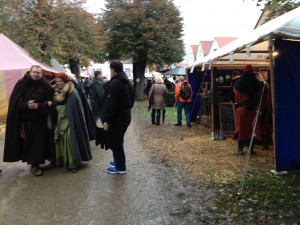Renn Faire-meets-Christmas market