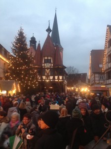 The atmosphere: Nothing will give you the Christmas spirit like walking down Fachwerk-lined streets, amidst hot drinks and laughter and ornaments and lights and cookies and nutcrackers and carolers...it is just plain special