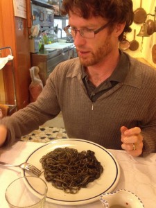 ME NO LIKEY.  And believe you me, I don't need to remember the restaurant name in Venice because squid ink is EVERYWHERE