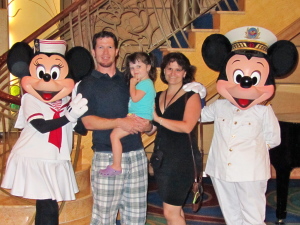 walt disney cruise family photo mickey and minnie mouse