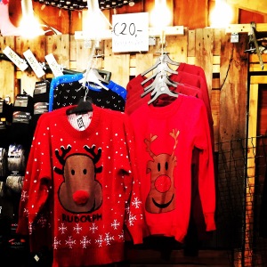 ugly sweater, rudolph