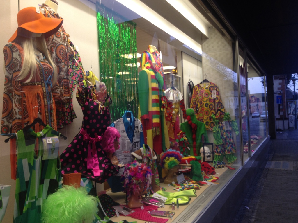 Leading up to the big days, stores are filled with costumes and party supplies.