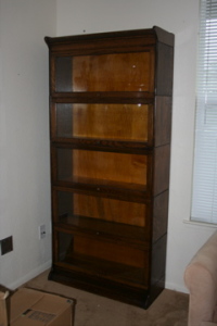 antique barrister's bookcase