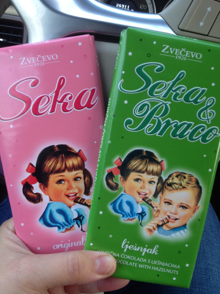 baby boy and girl pictures on candy bars