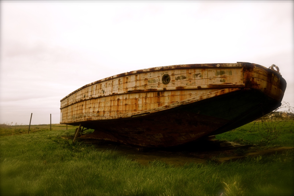 boat from wwii, beaches of normandy, D-Day