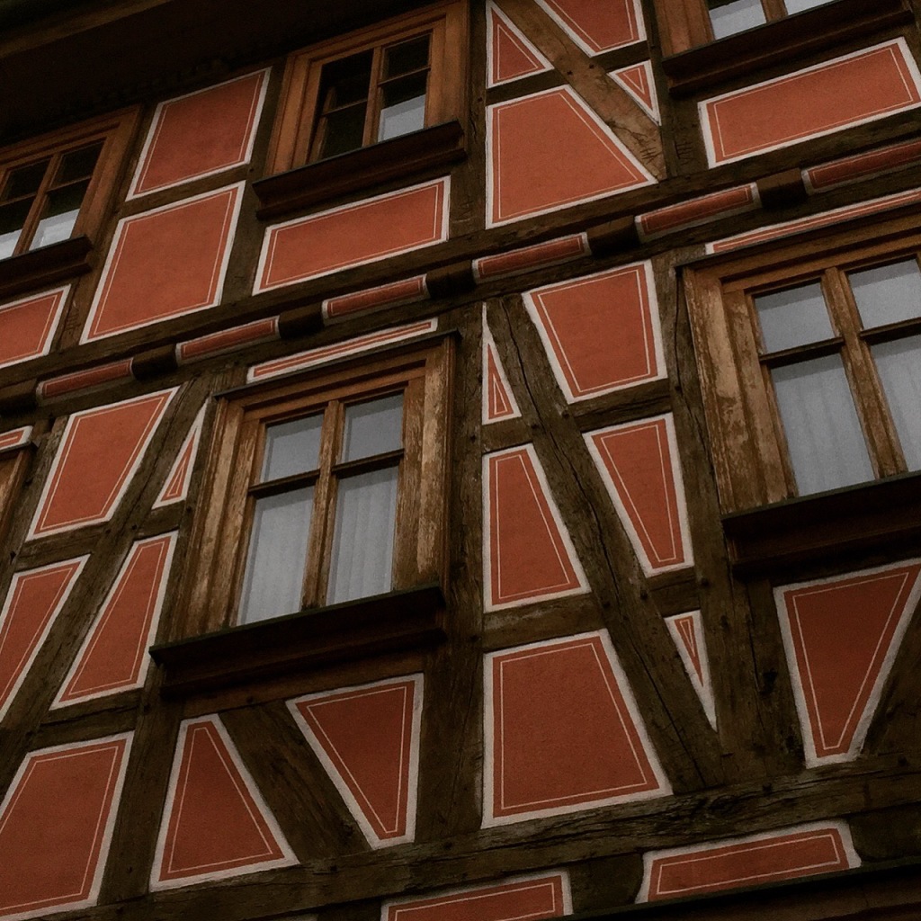 half-timbered houses, europe