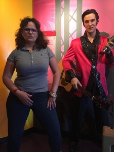 elvis wax figure, elvis presley