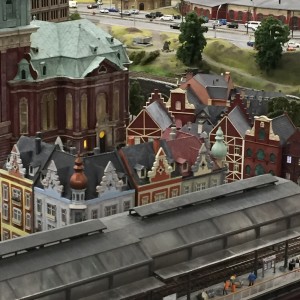 model trains, miniature city, attractions