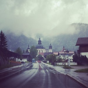 Ettal was a nice stop for a beautiful monastery and a local brew.
