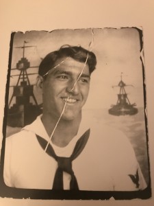 That's Poppop - Angelo Yerace - as a young sailor
