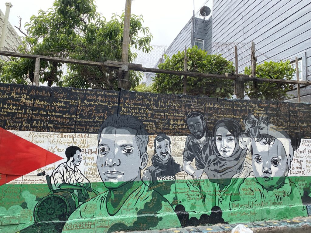 Bangkit Palestina! - Clarion Alley Mural Project